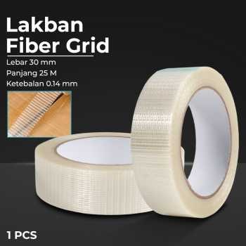 

Balacoo Lakban Super Strong Fiber Tape Grid 25M 30mm