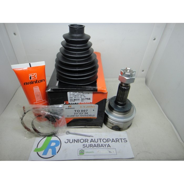 CV JOINT LUAR TOYOTA STARLET EP70 BRINTON