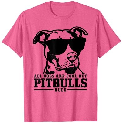 Kaos Pitbull Semua Anjing Keren Pitbull Rule Kaos Lucu Pitbull |ixgIb0iT|