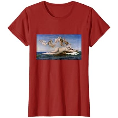 Kaos Seni Religius Kristen The Birth of Venus Alexandre Cabanel |qfp34x2A|