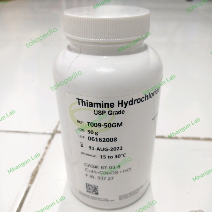 thiamine HCL / Thiamine Hydrochloride USP Grade Re-Pack 5G