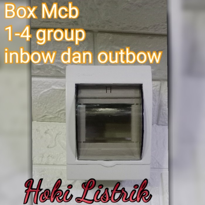 NEW BOX MCB INBOW OUTBOW 1 2 3 4 GROUP / BISA BUAT MCB SCHNEIDER BROCO DLL