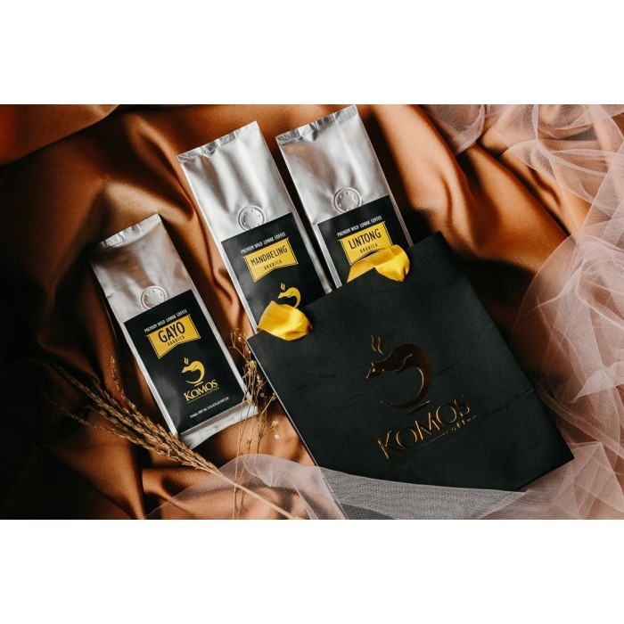 

Hampers Kopi Luwak Liar Sumatra 3 Varian Per 100Gr