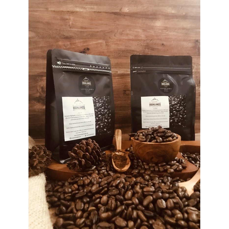 

Kopi Biji Gayo Wine Arabica Premium Coffee Beans 500 Gr