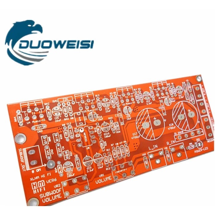 Tda2030A/Lm1875/Tda2050 Empty Board Pcb Circuit Board 2.1