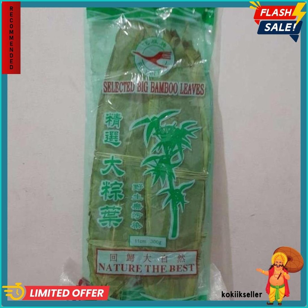 

Lebar 12Cm Isi 100Pcs Daun Bambu Bacang / Big Bamboo Fresh Premium (6.6)