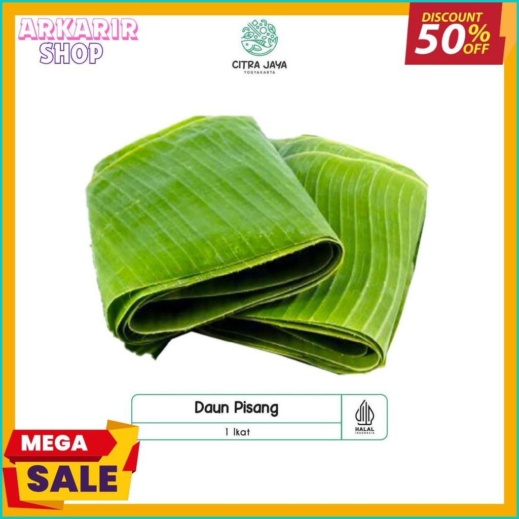 

Daun Pisang 1 Ikat - Citra Jaya Yogyakarta (6.6)