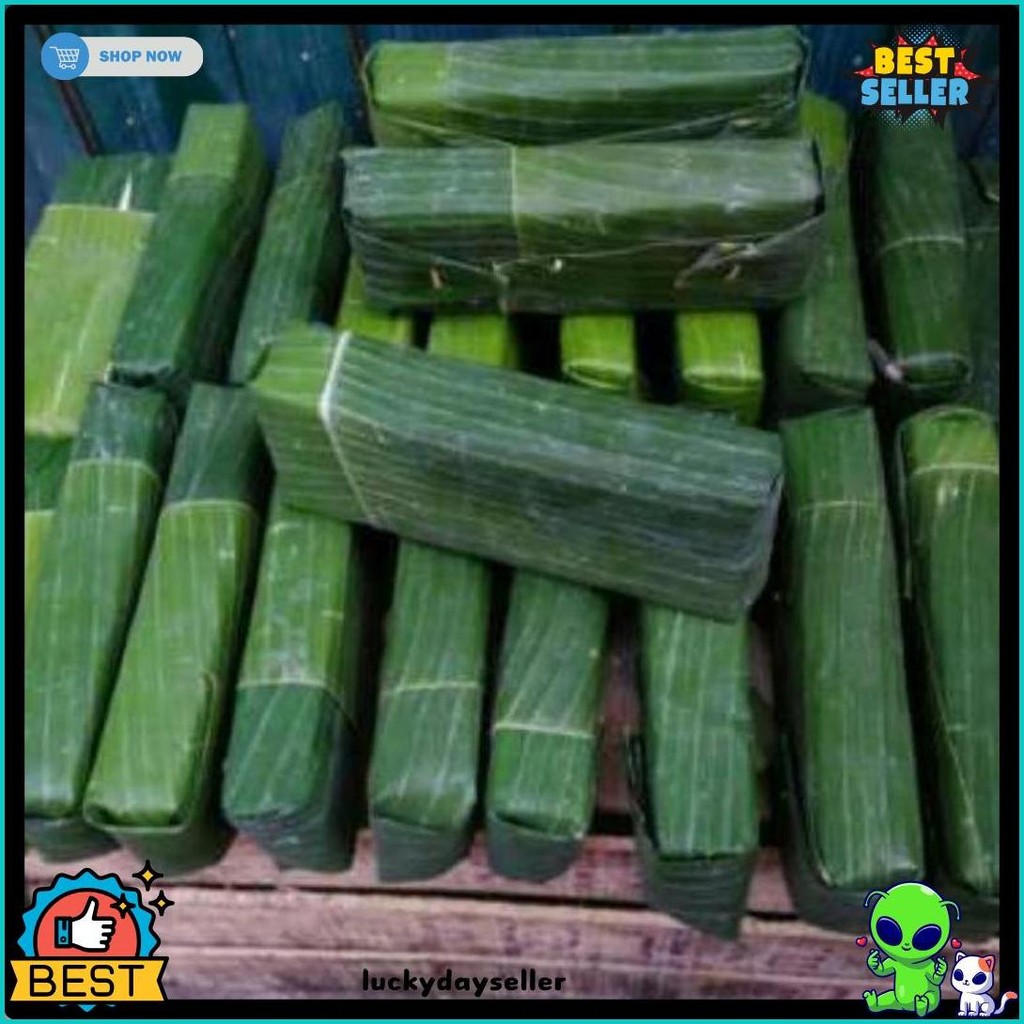 

Tempe Daun Pisang Per Papan (6.6)