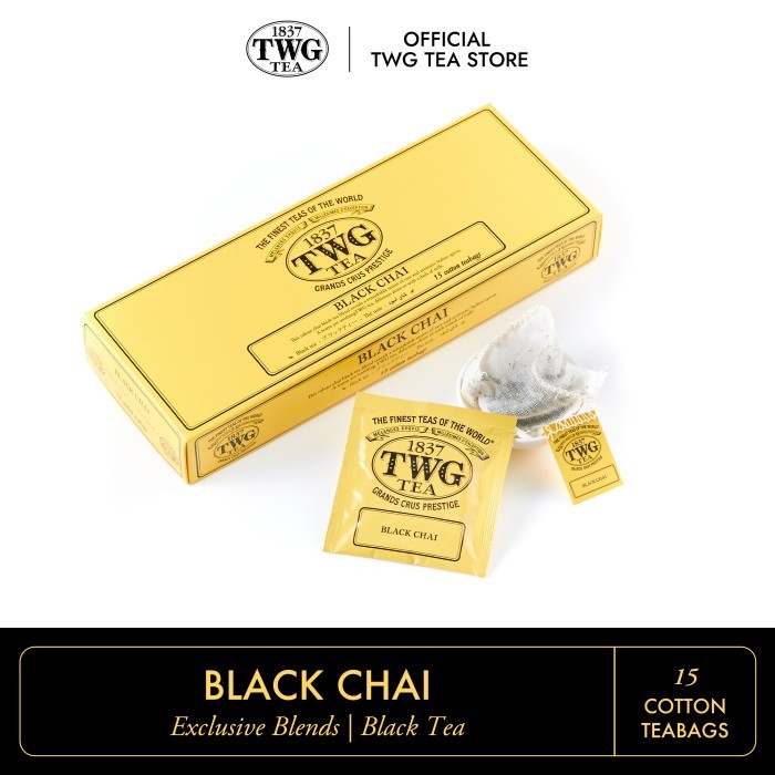 

TWG Tea Black Chai, Cotton Teabag