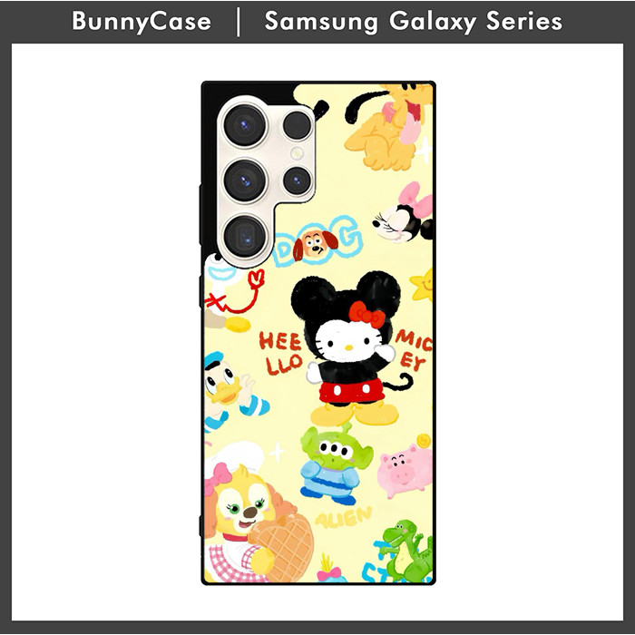 Case Casing Samsung Galaxy S24 S23 S22 S21 S20 Ultra Plus FE Disney Pattern LZ0300
