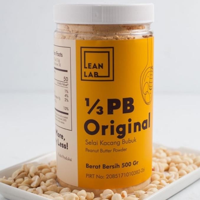 

Lean Lab Selai Kacang Bubuk 500 Gr / Peanut Butter Powder