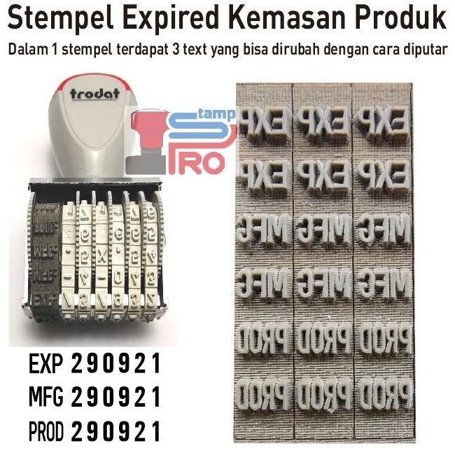 

Stempel Angka Kode Produksi / Expired Original Dan Terpercaya