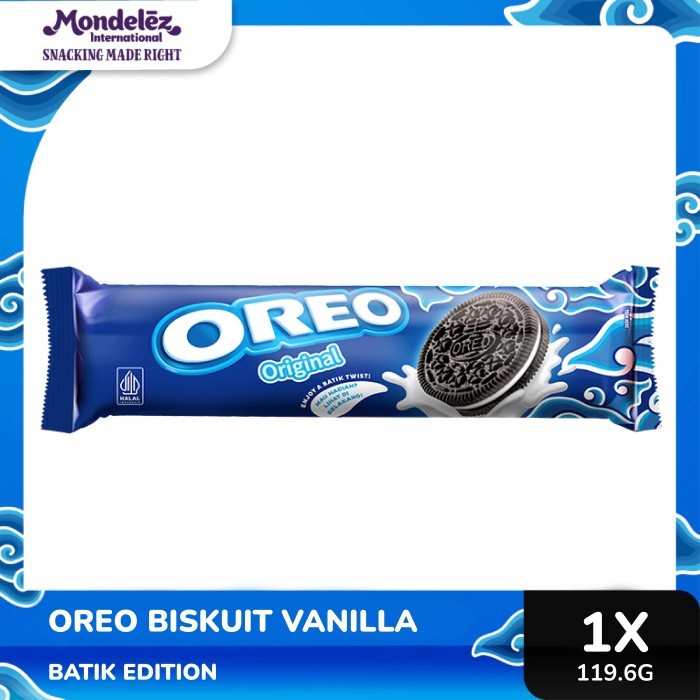 

CUCI GUDANG Oreo Biskuit Vanilla 119.6g - Batik Edition