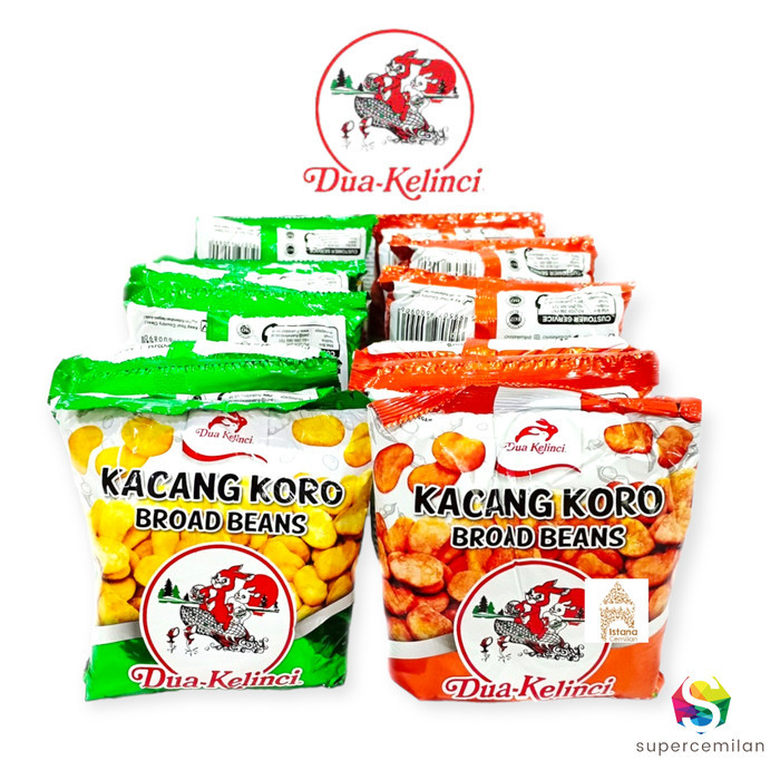 

MURAH Kacang Koro Dua Kelinci Original / Pedas (isi 10 pcs)