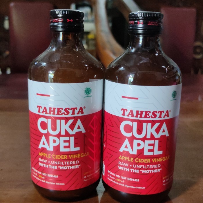 

Tahesta Cuka Apel 320Ml - Apple Vinegar Sari Buah Cuka Apel