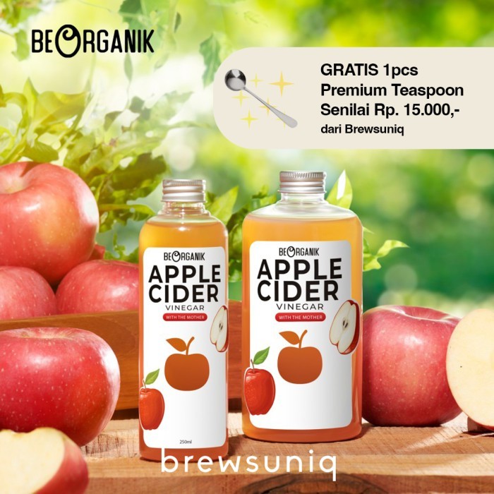

Brewsuniq X Beorganik Apple Cider Vinegar / Cuka Apel Organik With The Mother