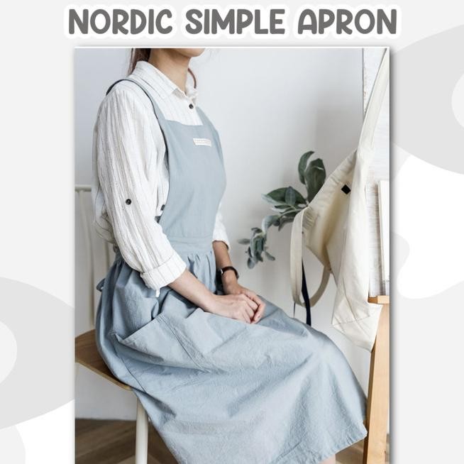 Nordic Simple Apron / Apron / Celemek