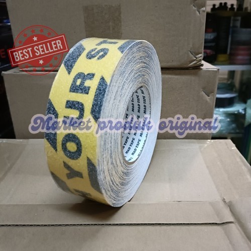 

Salee! safety walk tape - watch your step - Lakban anti slip -lantai & tangga