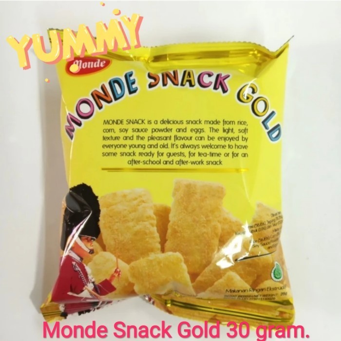 

TERBATAS Monde Snack Gold/Monde Serena Snack Gold @ 25gr