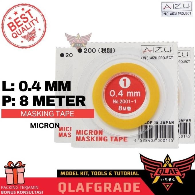 

Sale Masking Tape 0.4Mm (8M) Micron Masking Tape Aizu Project