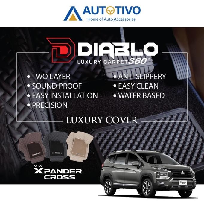 KARPET MOBIL 7D DIABLO 360 XPANDER CROSS