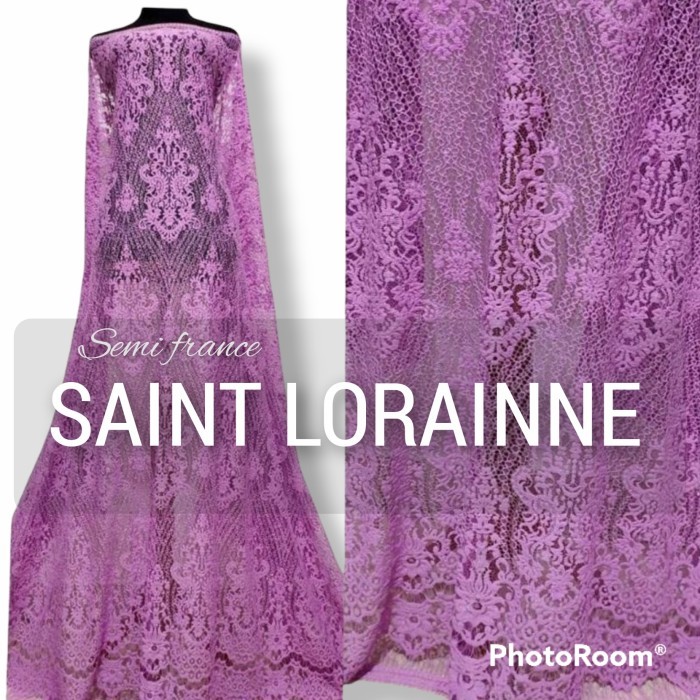 Kain Brokat Se Francis Katun, Brokat Se Prancis Katun 3D