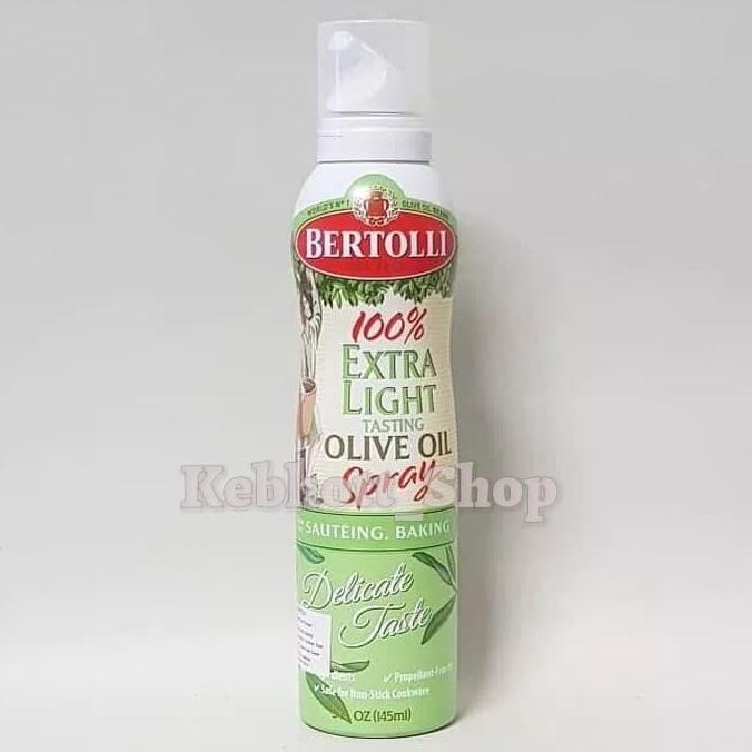 

Bertolli Extra Light Olive Oil Spray Frying Baking Minyak Zaitun 145Ml