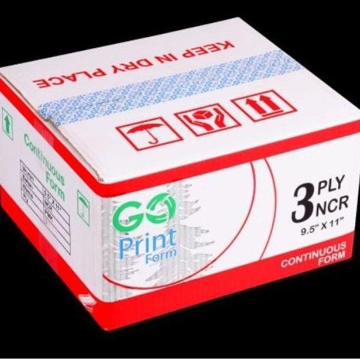 

Continuous Form / Kertas komputer / Kertas Print 3 PLY GO PRINT