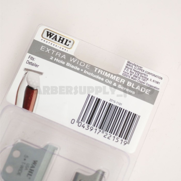 Mata Pisau Wahl Detailer T Wide Ori Usa / Wahl Balde Detailer T Wide