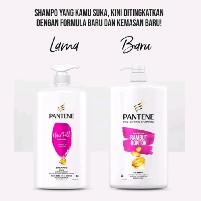 PANTENE SHAMPOO PERAWATAN RAMBUT RONTOK 900 ML / PANTENE ANTI RONTOK