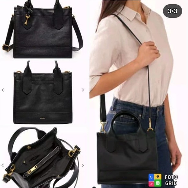 Tas kyler satchel black