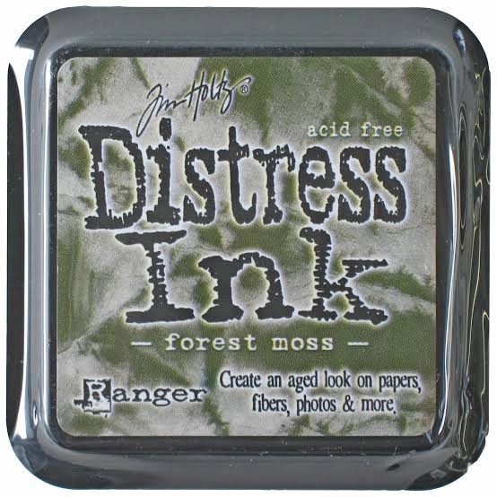 

NEW Distress ink forest moss