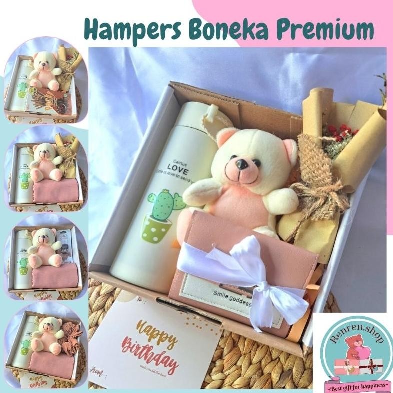 

DISKON! Ready - Hampers boneka dan snack / Hampers ulang tahun / Kado ulang tahun / Kado ultah Cewek