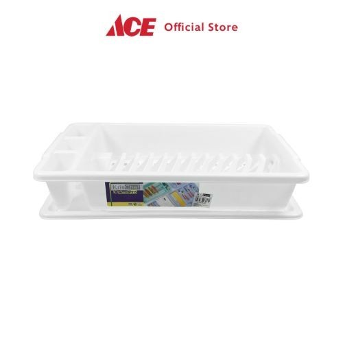 Ace Stora Rak Piring Plastik - Putih