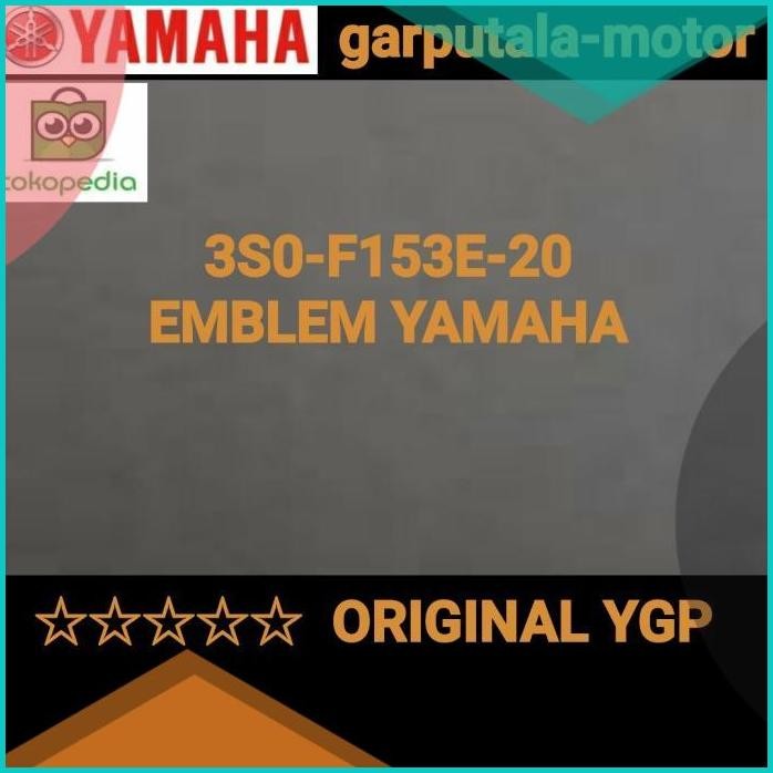 EMBLEM YAMAHA 3S0-F153E-20. MIO.FINO.SOUL.XEON.EMBLEM YAMAHA STD 11OKT