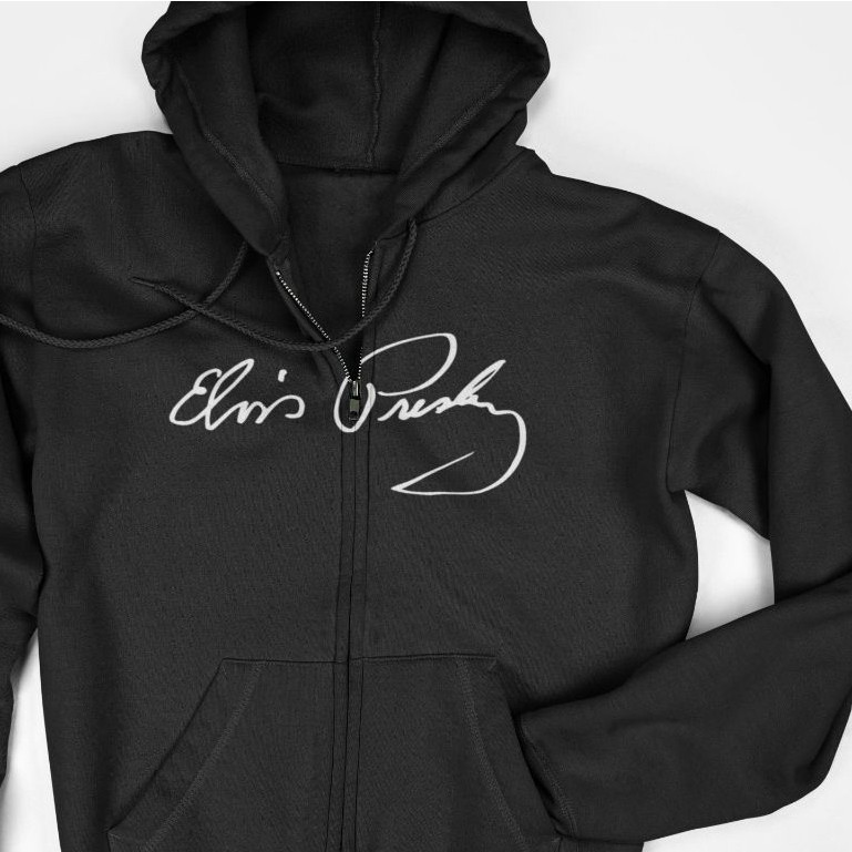 Jaket Hoodie Zipper - Elvis Presley