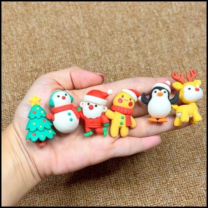 

HOT DEAL PENGHAPUS ANAK LUCU MOTIF CHRISTMAS STATIONERY ERASER NATAL !!!!!