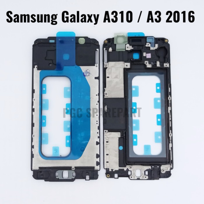 ORIGINAL FRAME BEZZEL TULANG TENGAH SAMSUNG A3 2016 / A310 BEZEL