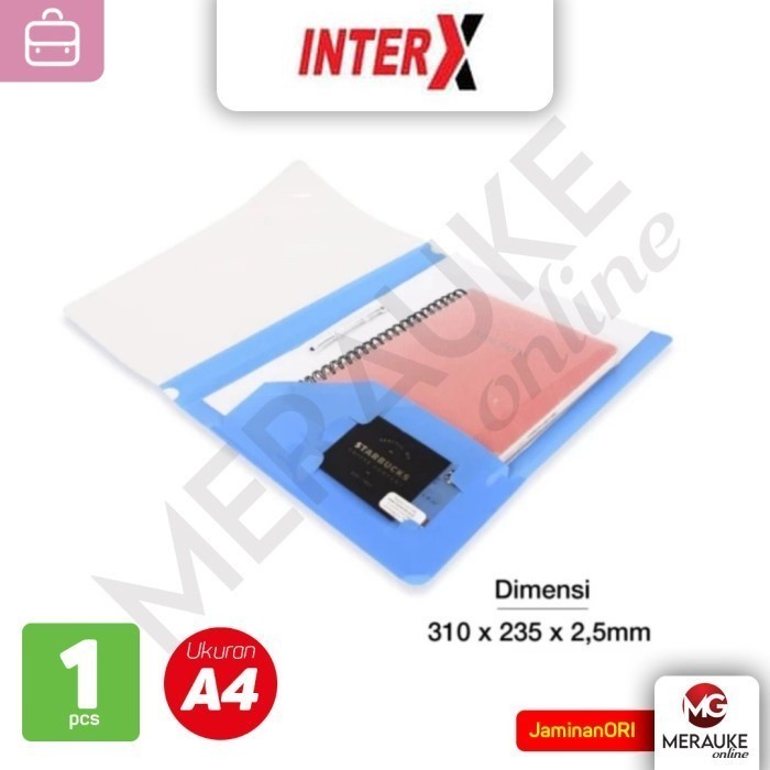 

InterX Business File / Map Plastik Snel A4