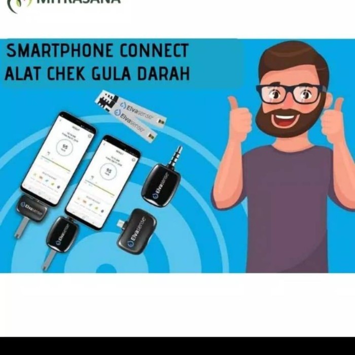 Elvasense Alat Gula Darah Smart