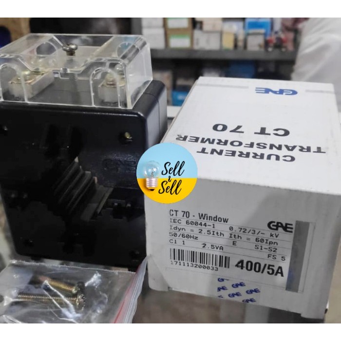 Current Transformer 70 Merk Gae 400/5A / Ct 70 400/5A Merek Gae / Ct70