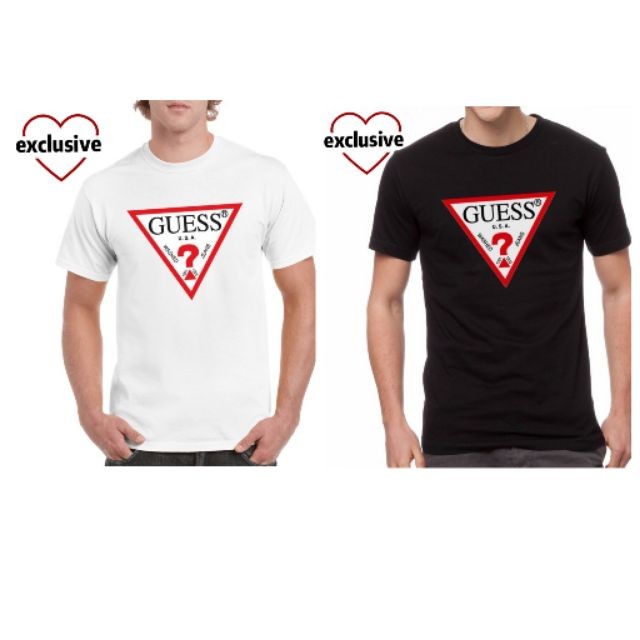 Kaos Unisex Guess Fashion (ukuran bebas pas untuk M-L) |pEevVfWb|