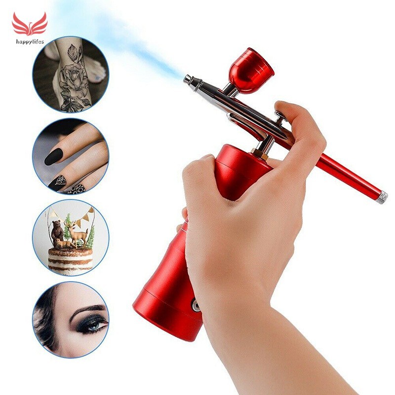 

Kit Kompresor Airbrush Genggam Penyemprot Tato Seni Kuku Cat Kue Isi Ulang |CC400926|