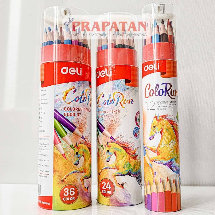 

Pensil Warna Deli Color Run C003 Color Pencil #Original