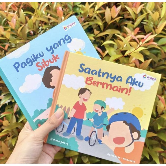 

Buku cerita edukasi anak bayi | wordless picture book 2 buku | kado