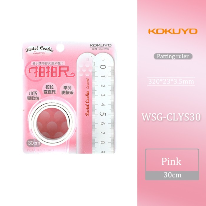 

Kokuyo Penggaris Silicon Wsg-Clys30 #Original