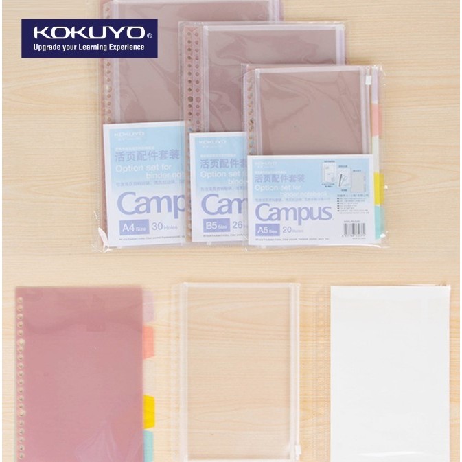 

Kokuyo Loose Leaf Accessories 3-In-1 Pastel Wsg-Rus95 #Original