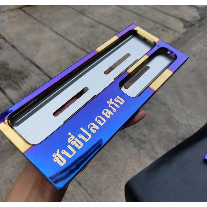 Cover Bingkai Plat Motor Bingkai Plat Nomor Variasi Twotone By