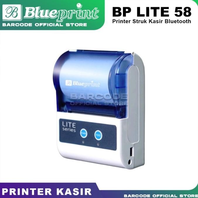 

Sale Blueprint Bp-Lite58 Printer Bluetooth Cetak Kertas & Label Thermal 58