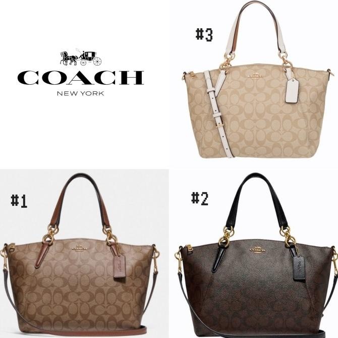 Tas Wanita Coach Small Kelsey Signature Original/ Tas Branded Ori